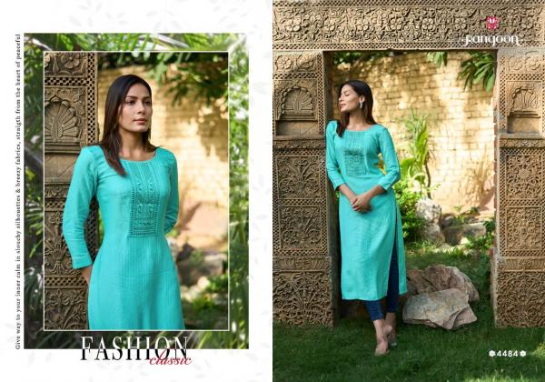 Rangoon Lightline Vol 12 Silk Casual Wear Kurti Collection